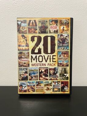 20 Movie Western Pack DVD 5-Disc Set Echo Bridge Spaghetti Vintage Echo Bridge